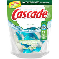 Cascade Actionpacs Fresh Scent Dishwasher Detergent