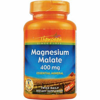 Thompson Nutritional Thompson Magnesium Malate 400 mg 120 Tablets