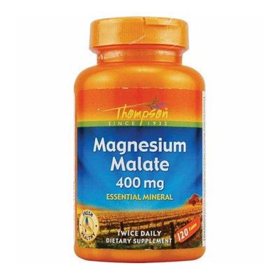 Thompson Nutritional Thompson Magnesium Malate 400 mg 120 Tablets