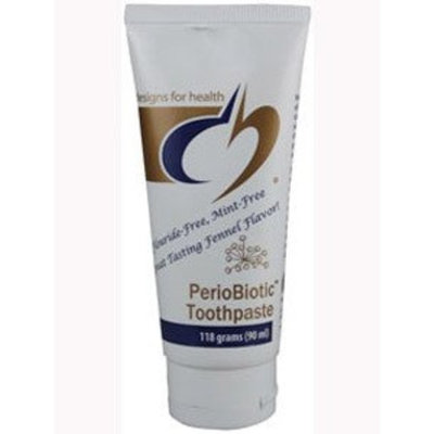 Designs for Health Periobiotic Toothpaste, Fennel Flavor, 118 Gram