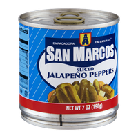 San Marcos Sliced Jalapeno Peppers