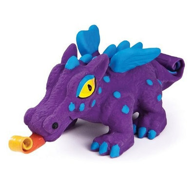 Premier Pet PetSafe Squeeze Meeze Latex Dog Toy, Dragon