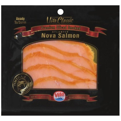 Vita Classic Premium Sliced Smoked Atlantic Nova Salmon, 4 oz