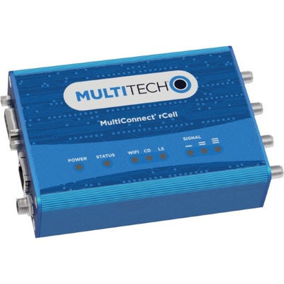 Multi-tech Systems Multi-Tech MultiConnect rCell MTR-LVW2 Cellular Modem/Wireless Router - 4G - LTE 700 - LTE - 1 x Network Port - Fast Ethernet - VPN Supported - Desktop