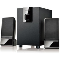 Microlab M100 10W 2.1 Multimedia Speaker for PC, Black