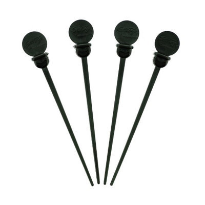 Royal Stix To Go 4.75 Black Stir Stix Plug, Inner Bags, Case of 2000