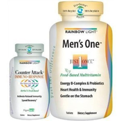 RAINBOW LIGHT MENSONE&COUNTATTACKCOMBO90T+10T 90 TABS+10