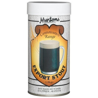 Muntons Connoisseurs Range Export Stout Beer Making Kit, 48-Ounce Can