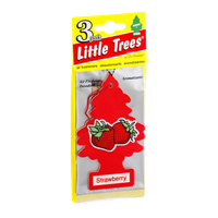 Little Trees Air Fresheners Strawberry - 3 CT