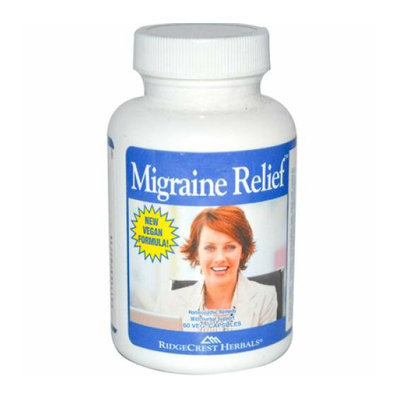 RidgeCrest Herbals Extra Strength Migraine Relief 60 Capsules