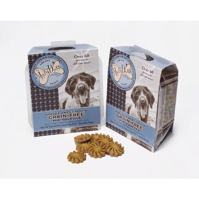 The Lazy Dog Cookie Co Inc Sweet Puptato Pies (Grain Free), 7 Ounce Boxes (Pack of 3)