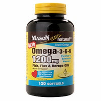 Mason Natural Omega 3-6-9 1200mg Fish