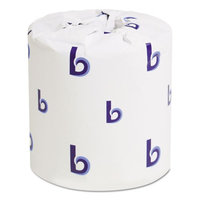 Boardwalk Office Packs Standard Bathroom Tissue, 2-Ply, White, 504 Sheets/RL, 80