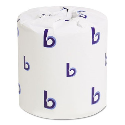 Boardwalk Office Packs Standard Bathroom Tissue, 2-Ply, White, 504 Sheets/RL, 80