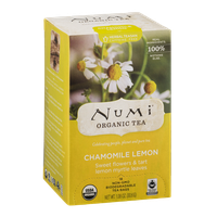 Numi Organic Tea Chamomile Lemon Tea Bags - 18 CT