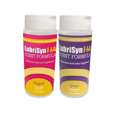 Lubrisyn HA (Human) Hyaluronan Joint Supplement Grape 3 x 11.5 oz
