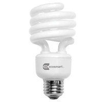 EcoSmart 100W Equivalent Soft White (2700K) Spiral CFL Light Bulb (4-Pack)
