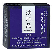 Seikisho Facial Soap with Oriental Herb Extracts