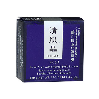 Seikisho Facial Soap with Oriental Herb Extracts