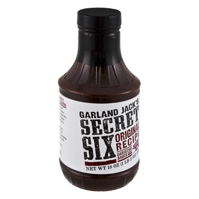 Garland Jack's Secret Six Original Recipe Barbecue Sauce