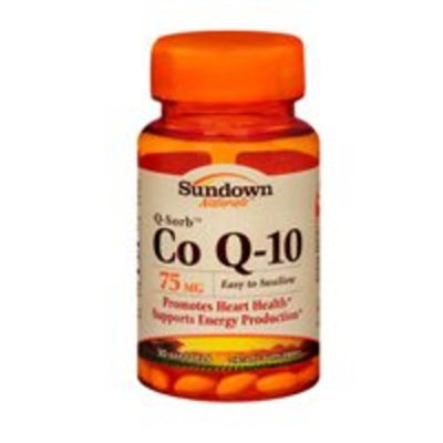 Sundown Naturals Sundown Naturals Co-Enzyme Q-10, 30 Capsules 75 mg(Pack of 3)