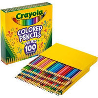 Crayola Colored Pencils, 100-Count