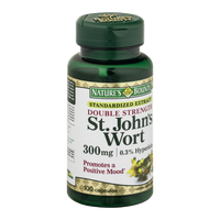 Nature's Bounty St. John's Wort Standardized Extract Double Strength Capsules 300 mg - 100 CT