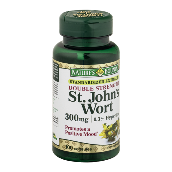 Nature's Bounty St. John's Wort Standardized Extract Double Strength