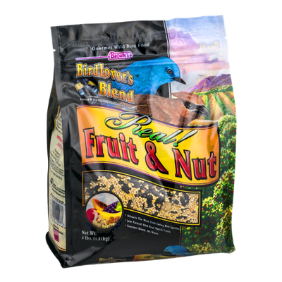 Brown's Bird Lover's Blend Real! Fruit & Nut Gourmet Wild Bird Food