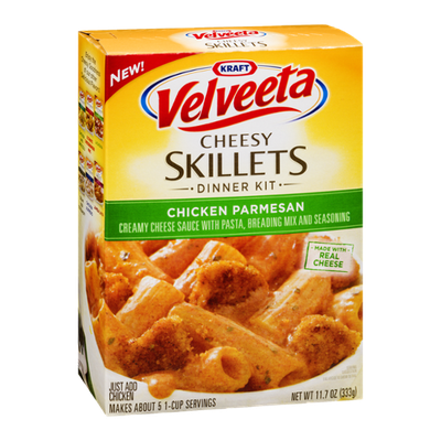 Kraft Velveeta Cheesy Skillet Dinner Kit Chicken Parmesan