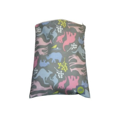 Itzy Ritzy Travel Happens Sealed Wet Bag, Avocado Damask