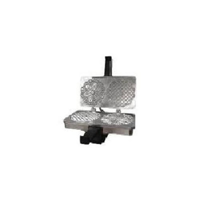 Cucina Pro 220-05P Pizzelle Baker 2 5 inches diameter Polished