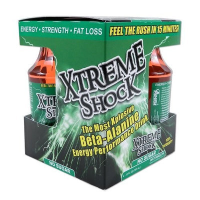 Nutrient Science Xtreme Shock, Watermelon, 12-Ounce (Pack of 4)