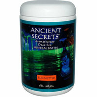Ancient Secrets Aromatherapy Dead Sea Mineral Baths Eucalyptus 2 lbs