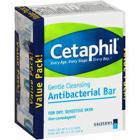 Cetaphil Gentle Cleansing Antibacterial Cleansing Bars