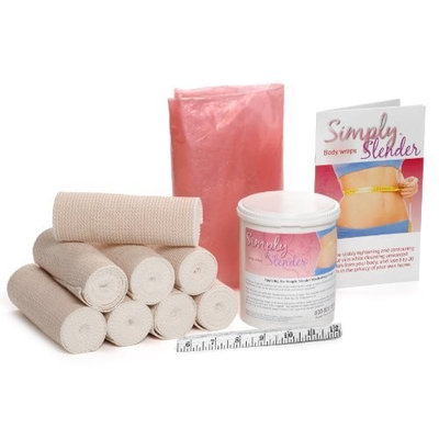 Simply Slender Body Wrap Simply Slender Deluxe Body Wrap Kit (16 Treatments) SS-832