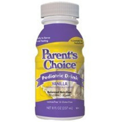 Parents Choice Parent's Choice - Nutritional Pediatric Drink, Vanilla with Fiber, 6 count