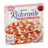 Dr. Oetker Ristorante Thin Crust Pizza Formaggi & Pomodori
