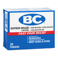 BC Aspirin Fast Pain Relief Powder - 24 CT