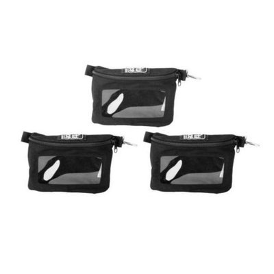 Porta Brace Set of 2 Pouches w/ Clear Vinyl Windows