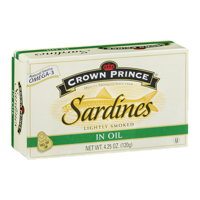 Crown Prince Lightly Smoked Sardines In Oil