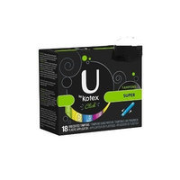 U By Kotex Click Tampons, Super 18 Ea