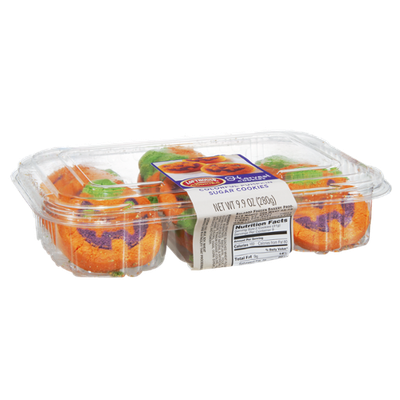 Lofthouse Harvest Colorful Pumpkin Sugar Cookies - 18 CT