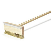 Carlisle 4152000 Oven Brush & Scraper with Handle, 1-1/4