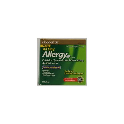 Good Sense GoodSense Cetirizine HCl Tablets, 10 mg Antihistamine ,14-Count