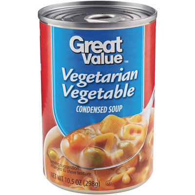 Great Value: Vegetarian Vegetable Condensed Soup, 10.5 Oz