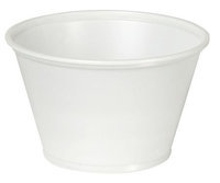 DIXIE P055TRANSLUC Souffle Cup,5.5 oz, Translucent, PK2400