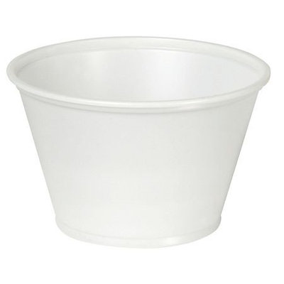 DIXIE P055TRANSLUC Souffle Cup,5.5 oz, Translucent, PK2400