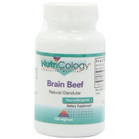 Nutricology Brain Beef Glandular Capsules, 100 Count