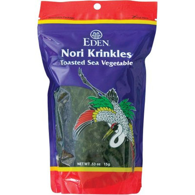 Eden Organic Eden Nori Krinkles Toasted Sea Vegetable, 53 oz, (Pack of3)